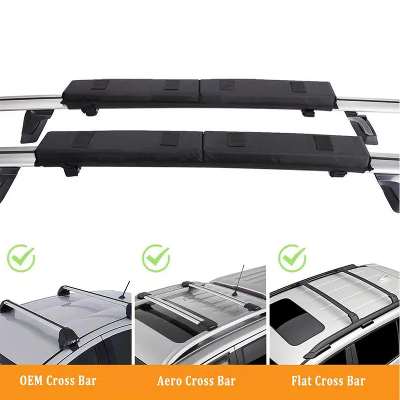 Universal Car Roof Racks Cross Bars  Adjustable Aliuminum Roof Rail Crossbar Baggage Luggage Carrier  Space Saving Roof rack