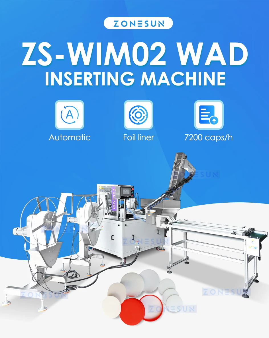 ZONESUN ZS-WIM02 Automatic Induction Wad Inserting Machine