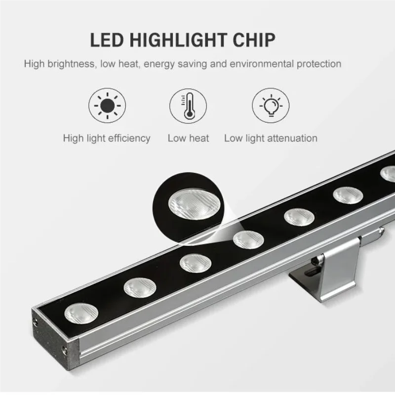 Led Wall Washer Light led wall lamp Outdoor Waterproof Sunproof Billboard Door Bridge Hotel Exterior Wall Project Lighting Outdoor Spotlights