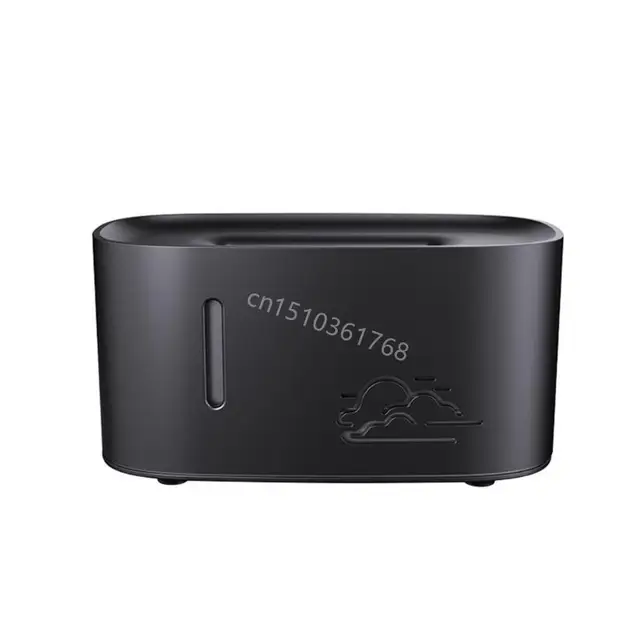 Quiet Operation 160ml Aromas Diffuser with Simulated Flame Desktop Humidifier 517C 5