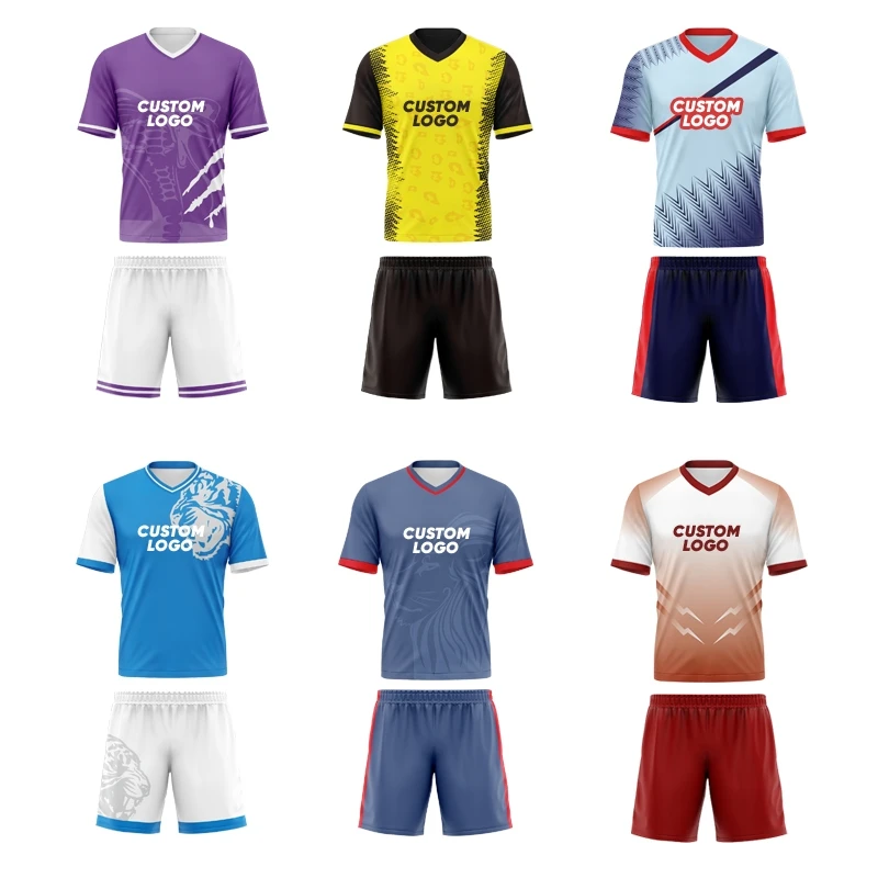 CustomSoccerJerseyFootballJerseyProfessionalSublimationQuickDry