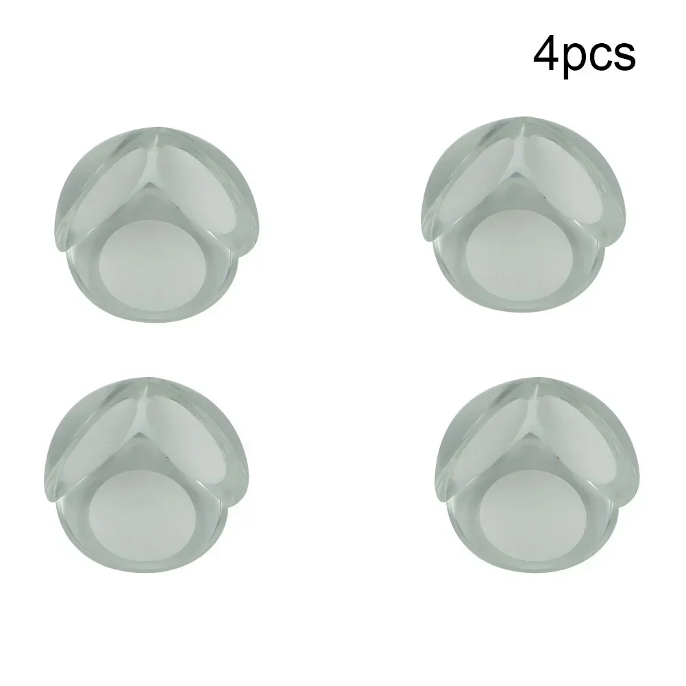 4Pcs Baby Safety Silicone Protector Table Corner Edge Protection Cover Corner Edge Table Cushion Guard Protector Baby Safety