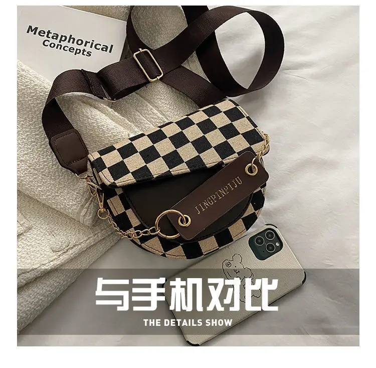 Bolsa do Mensageiro Outono Inverno Retro Pequeno Bolsa Feminino 2022 Novo Versátil Grande Ombro 9 Computers & Electronics