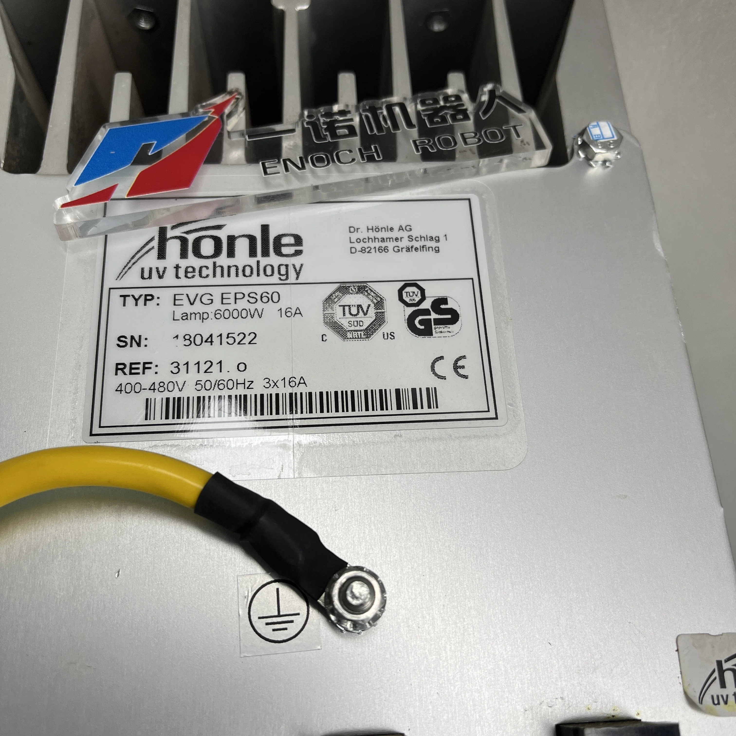 EVG EPS technology EVG EPS60 LAMP 6000w 16A Power Supply Test in good condition