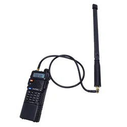 High Quality Antenna Extension Cable For Baofeng UV-5R UV-82 UV-9R Bidirectional Radio Intercom 60CM 100CM Coaxial Cable