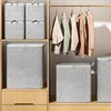 Large Capacity Quilt Organizer Storage Bag with Zipper Handle Clothes Quilt Luggage Travel Moisture-Proof Clothes Organizer 2