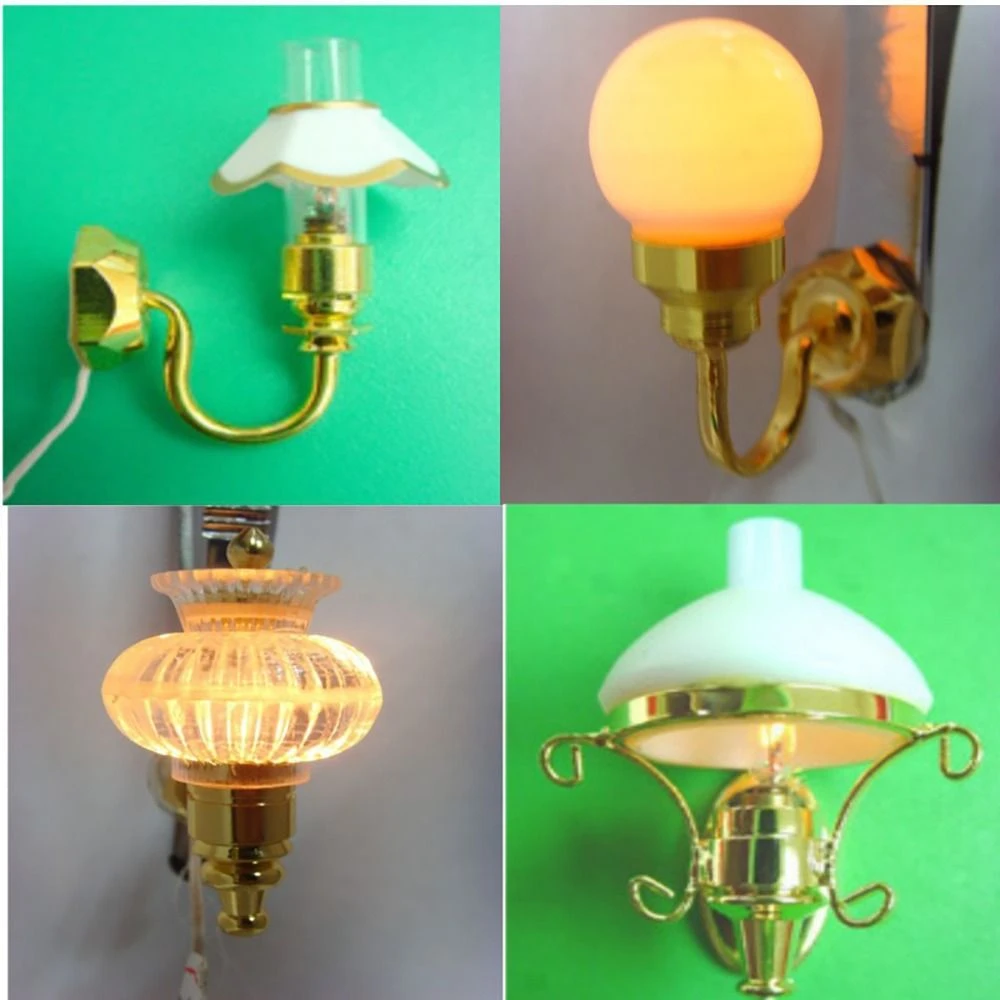 112 Scale Dollhouse Light Miniature Chandelier Doll Accessories Floor