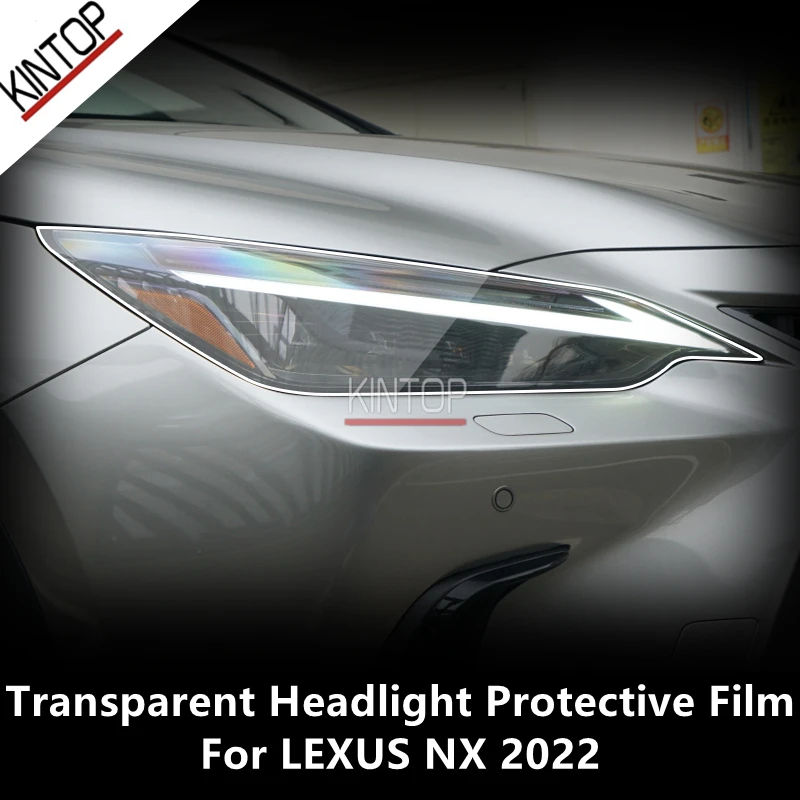

Прозрачная защитная пленка для фар LEXUS NX 2022 TPU, защита фар, модификация пленки