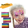 High Quality 20g 30g Splitcake Face Paint Body Art Painting Makeup Rainbow Split Cake Face Cosplay Holiday Make up 1