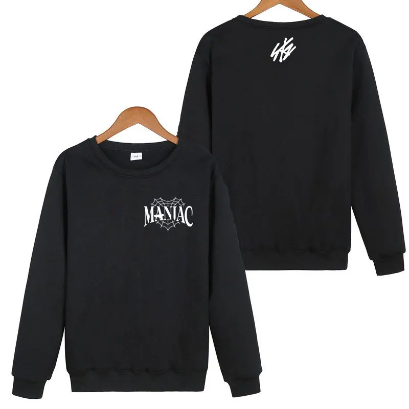 

Stray Kids 2023 World Tour Maniac Sweatshirt Men Women Cosplay Costume Sweatshirt Women Men Harajuku Streetwear Hip Hop Hoodie