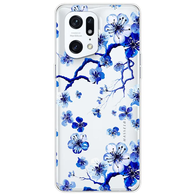 Transparent Soft TPU Silicone Phone Case with Clear Bumper - Lovely Design