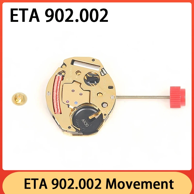 

Новинка, оригинальные часы Swiss ETA 902,002 с двумя стрелками, кварцевый механизм 902002, точное время в дороге