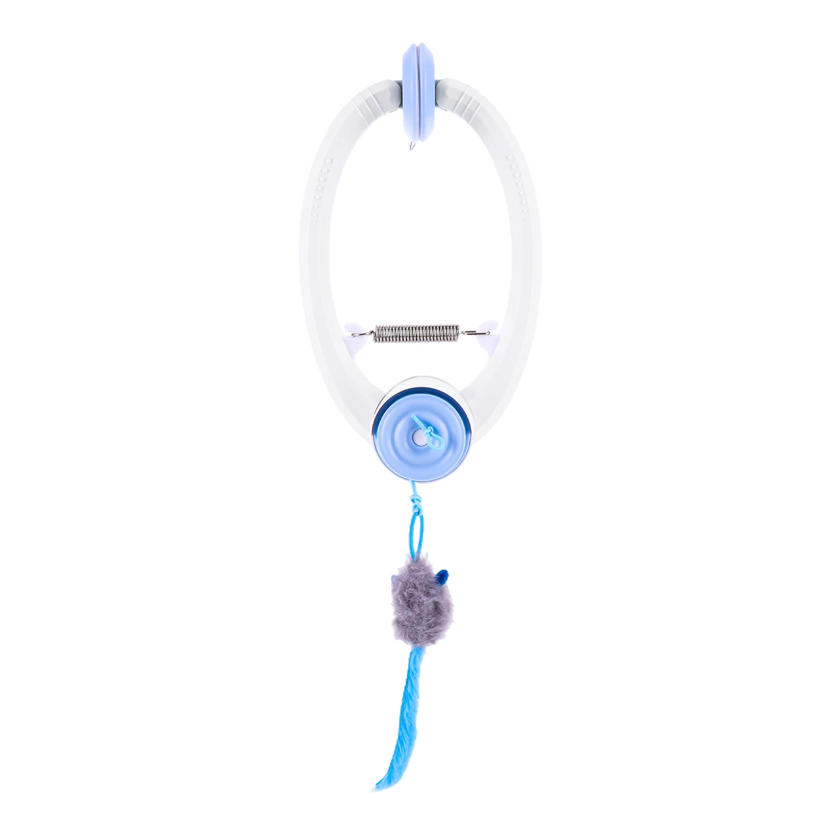 Teaser Electronic Self Play Feather Cat String Toy Interactive Cat Teaser Retractable Toys for Cat Kitten Playing Exercising