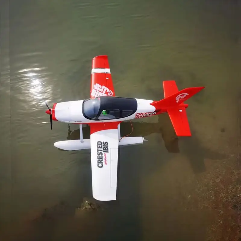 Electric Remote Control Aircraft Model with Shock Absorbing Landing Gear