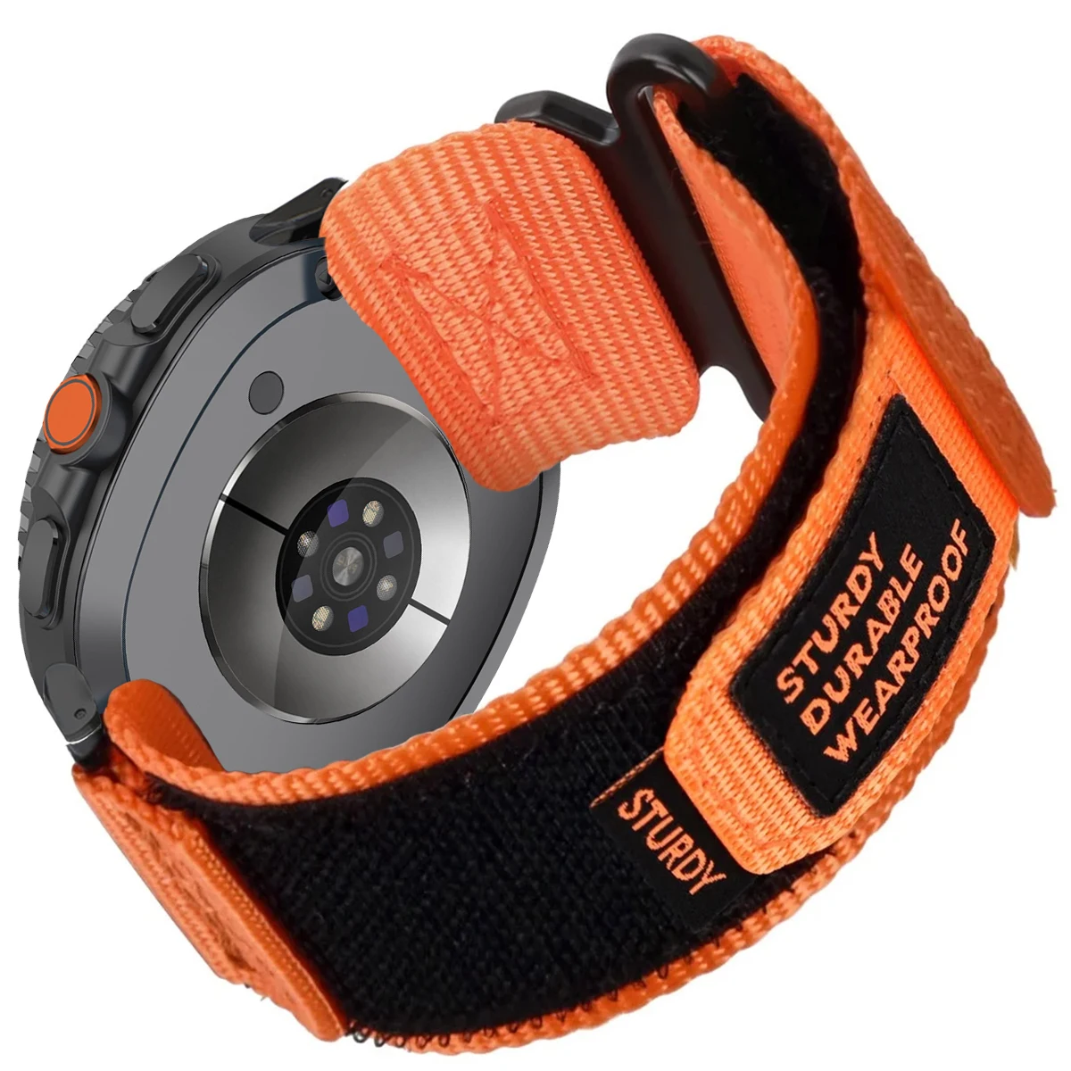 Nylon Loop Strap Sports Bracelet Replacement Band - Universal Smartwatch Accessory