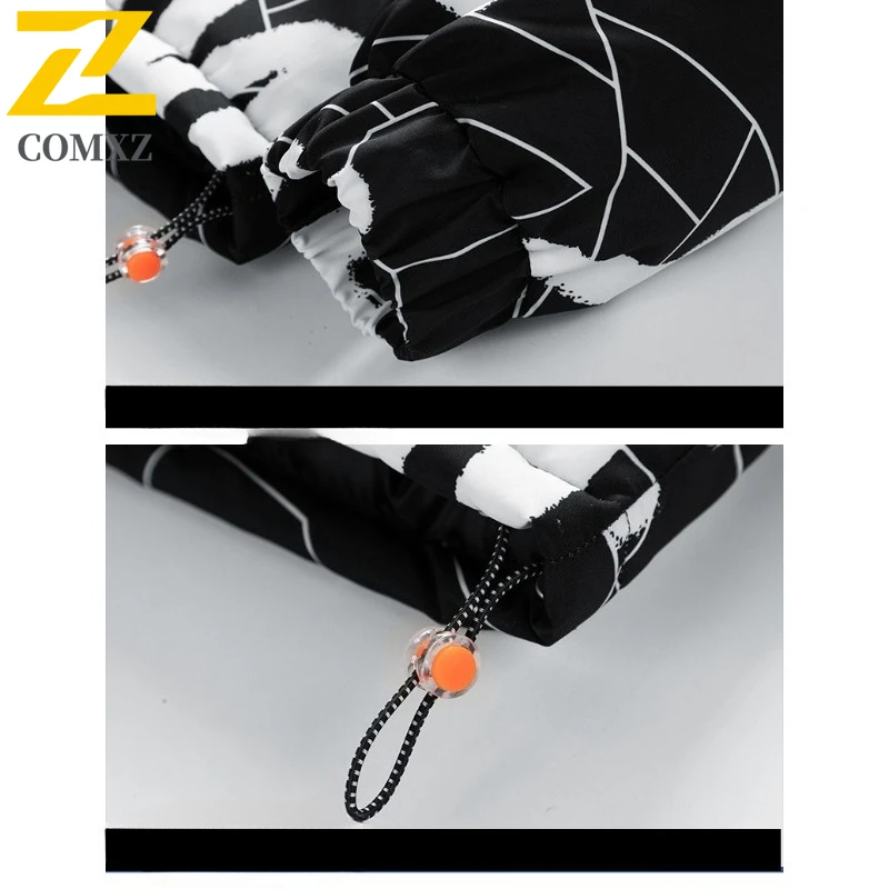 Men's American Style Outdoor Hooded Parka Waterproof Windproof Winter Coat Loose Fit Fishing Mountaineering Camping Jacket 2025