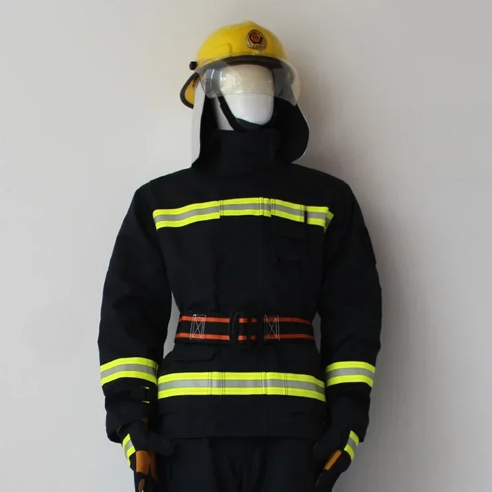 CE standard fireproof fire fighting fireman safety suit(DRD TYPE)