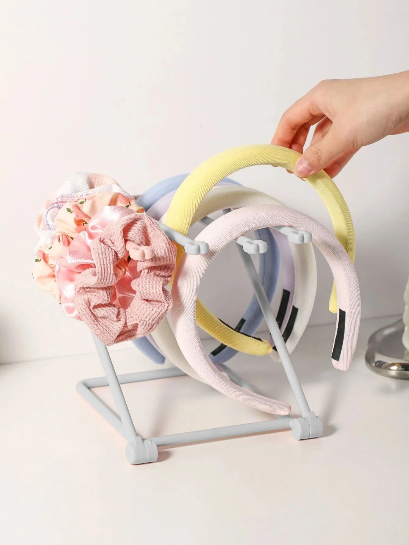 1pc-Towel-Rack-Holder-Drying-Storage-Organizer-Vertical-Foldable ...