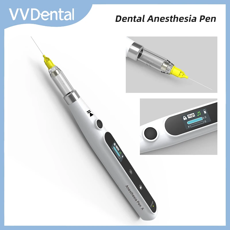 

Dental Anesthesia Injector Pen Painless Electric Wireless Local Anesthesia LCD Display Chargeable Dental Lab Clinical Products