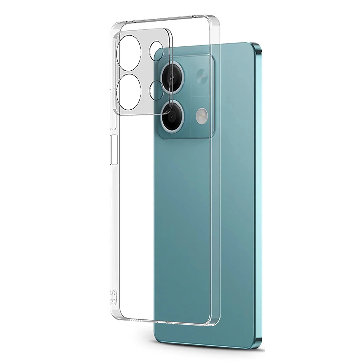 Transparente Silikon-Softhülle für Xiaomi Redmi Note 13 Pro Plus, ultradünn, transparent, TPU-Stoßstange für Redmi Note 13 Pro 4G 5G