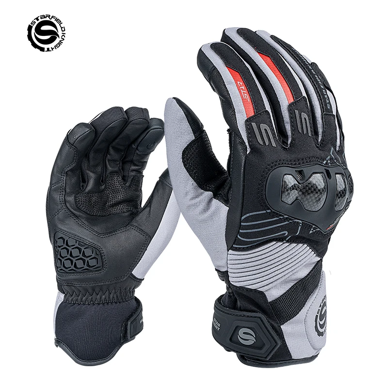 sfk-luvas-cinzentas-da-motocicleta-fibra-do-carbono-pele-genuina-da-cabra-couro-morno-impermeavel-windproof-respiravel-inverno-adiciona-o-fluff