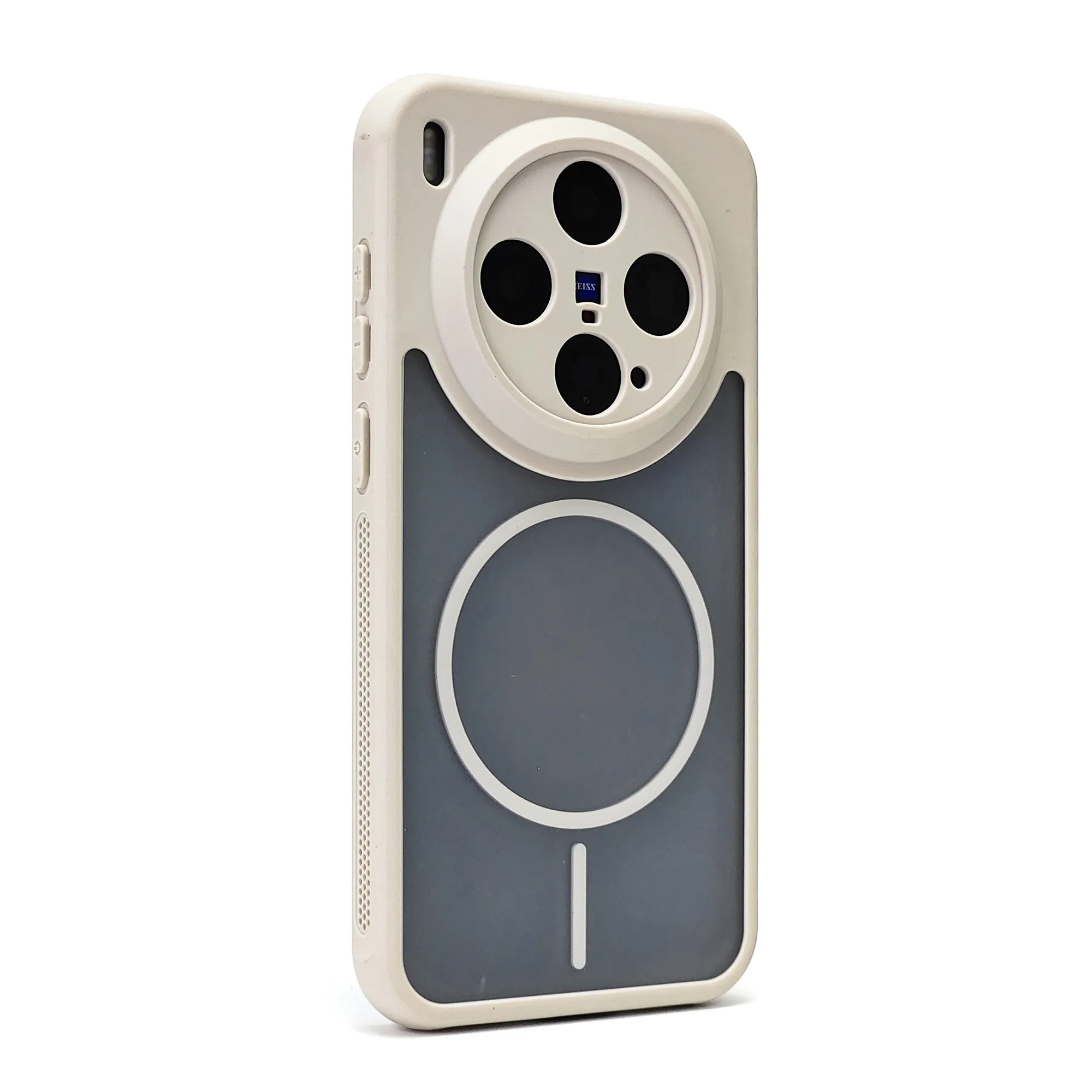 Magnetic Matte Transparent Heat Dissipation Phone Case with PC Skin Feel