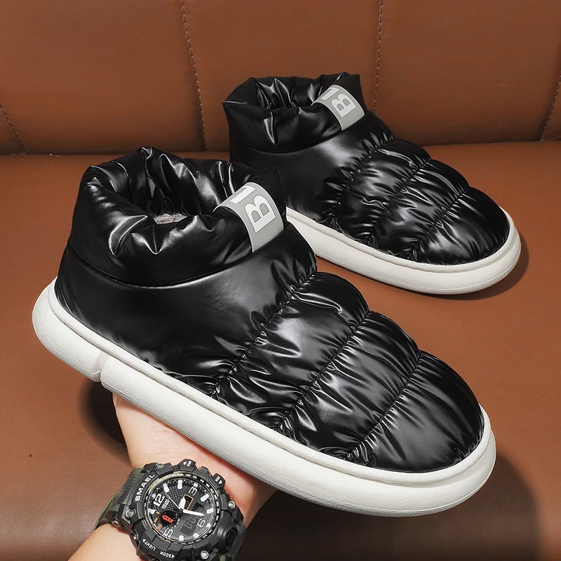 

Зимние ботинки CYYTL для мужчин и женщин, теплые меховые повседневные дизайнерские Роскошные модные уличные водонепроницаемые удобные слипоны по щиколотку