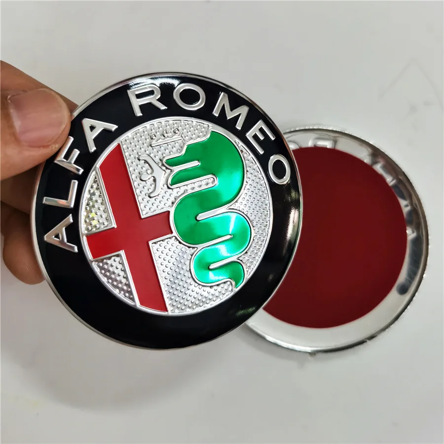 Эмблема Красного Креста для ALFA ROMEO 2 шт. 74 мм специальный цвет эмблема знака