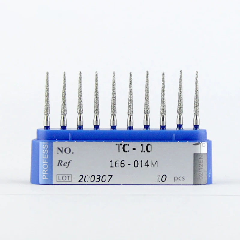 10 Teile/los Dental Diamant Bohrer Nadel/TC 1,6mm für High Speed Handstück Medium/Extra Feine/Super grob Zahnmedizin Schleifen Werkzeuge – Detail 31