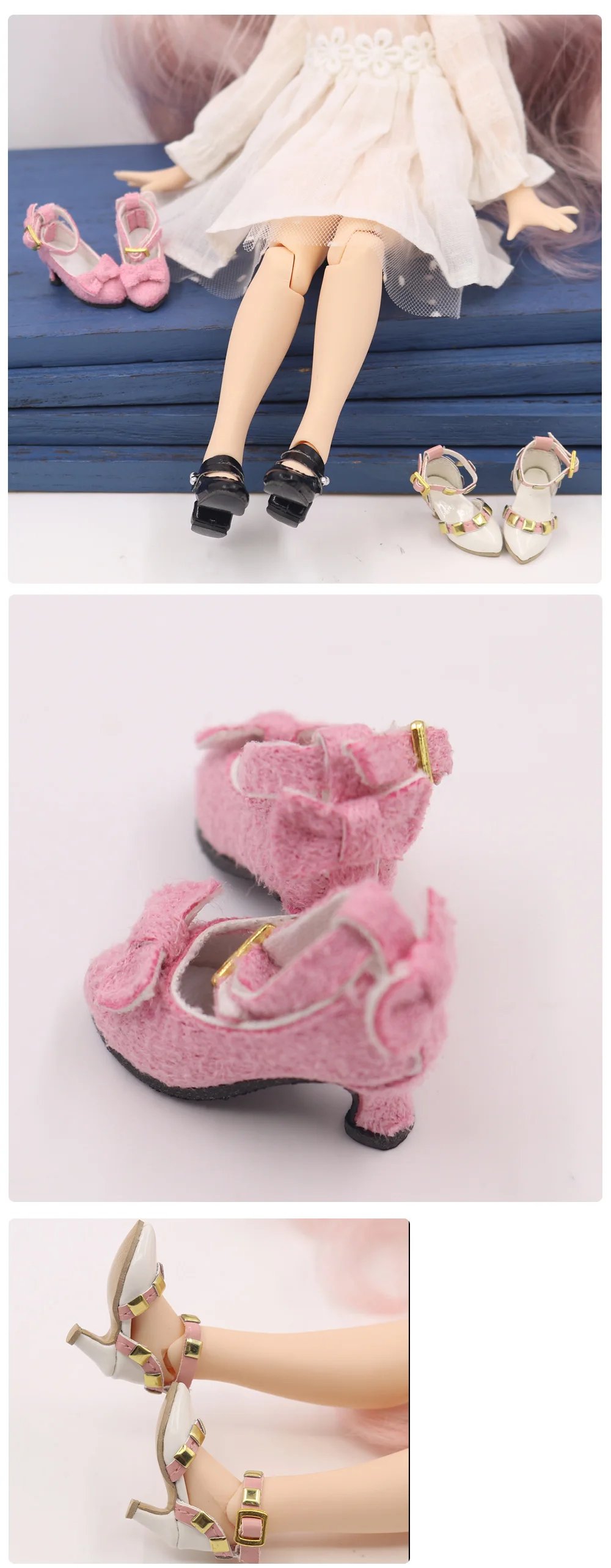 Neo Blythe Doll Elegant High-Heel Shoes 1