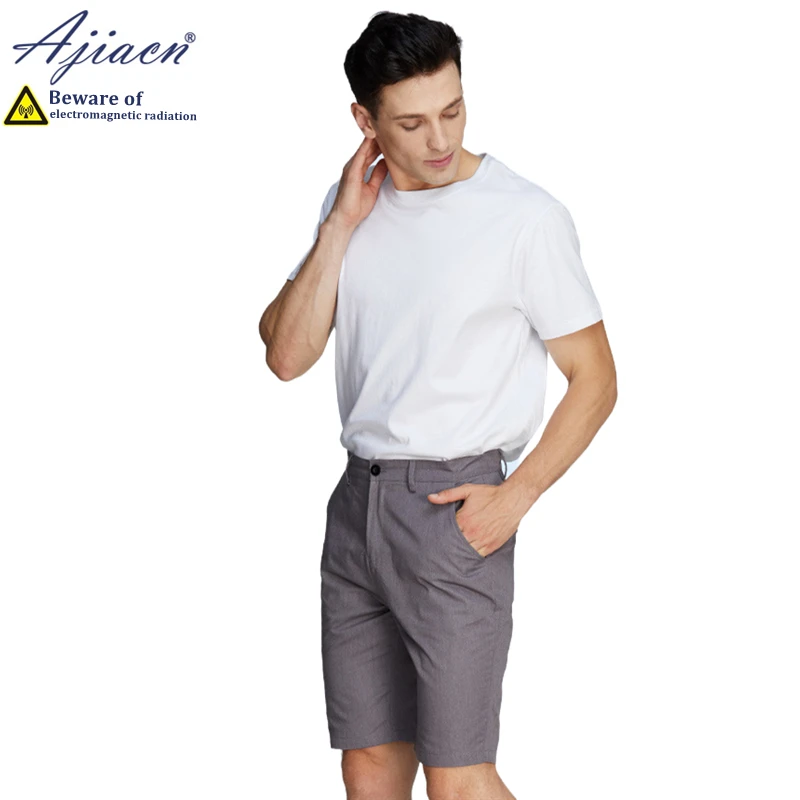 Summer anti-radiation men's shorts new energy vehicles, 5g communication Electromagnetic radiation shielding men's short pants 3