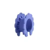 5pcs Durable Anti-Slip Clothesline Hook Hanger Stopper Silicone Fixed Buckle Fixing Hook Hangers 5