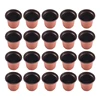 200Pcs 4 Inch Plastic Flower Seedlings Nursery Supplies Planter Pot/Pots Containers Seed Starting Pots Planting Pots 1