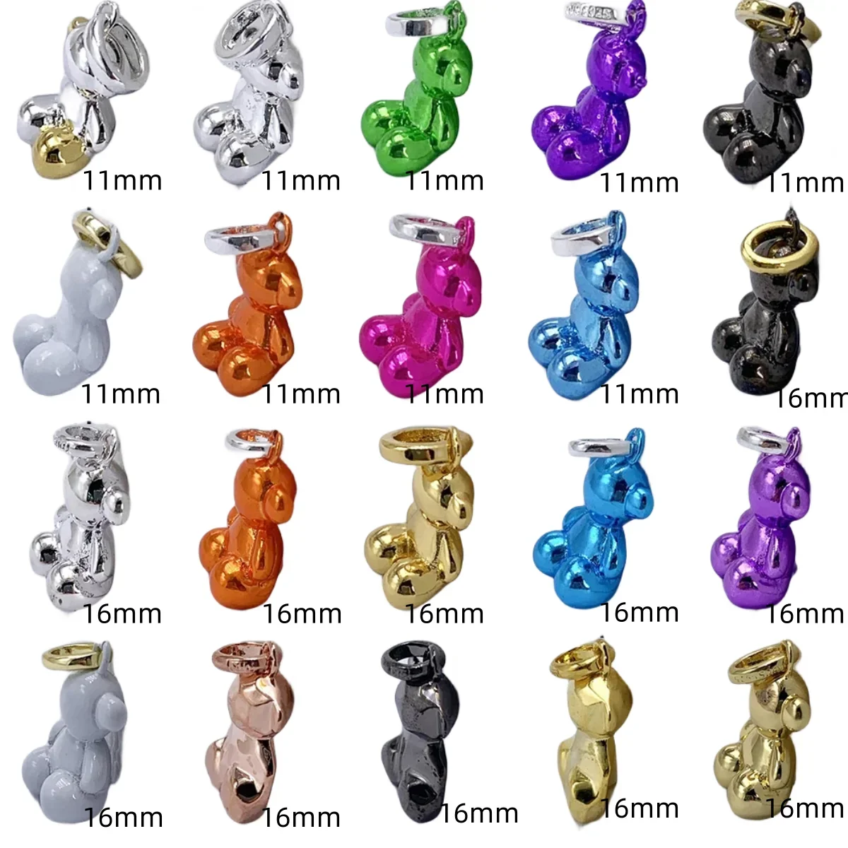 

Кулон в виде испанского медведя из чистого серебра 2023 пробы