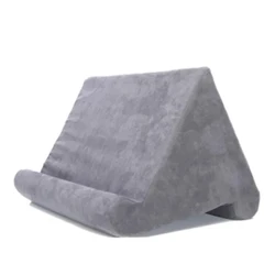 Multi-Angle Sponge Pillow Tablet and Phone Holder Stand (GRAY)
