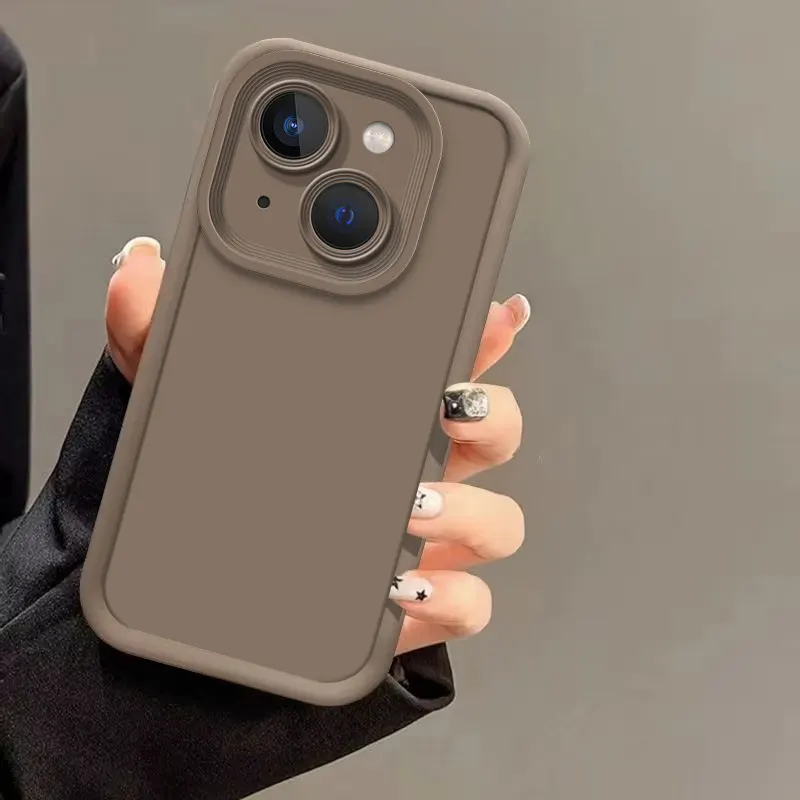 Matte Anti-Drop Soft Protective Phone Case - Full Package Coverage