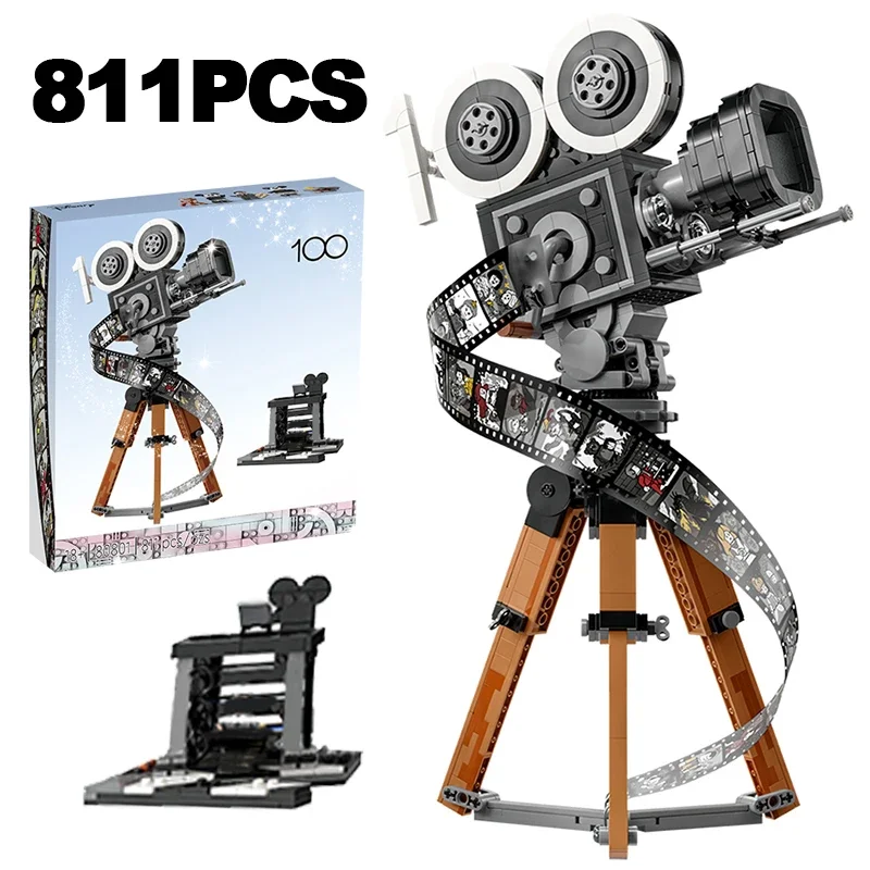 MOC 공물 카메라 빌딩 블록 브릭, Moc VCR 모델 세트, 어린이 장난감, 소년 소녀 생일 또는 크리스마스 선물, 성인용