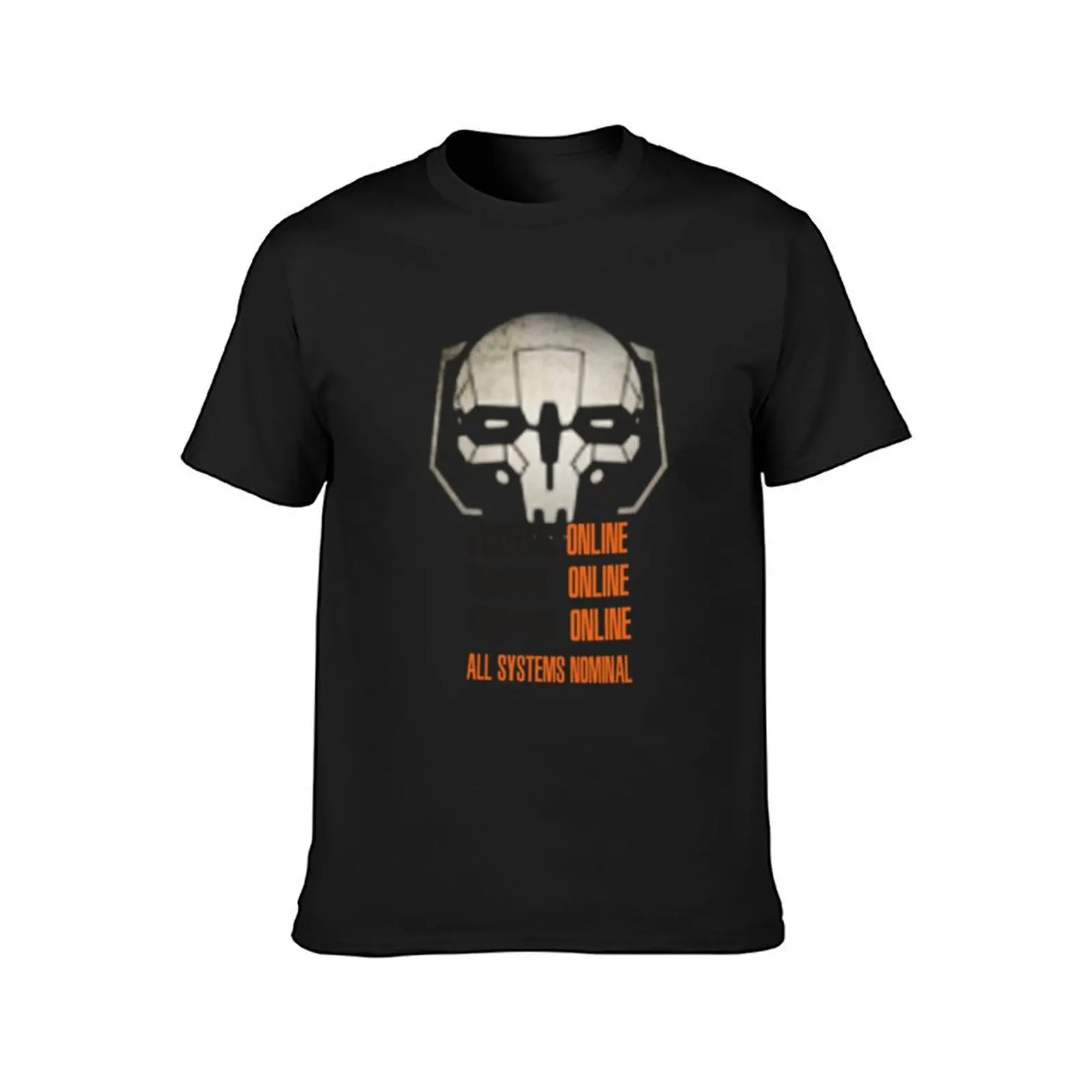 MechWarrior ALL SYST 노미널 액티브 티셔츠, 한국 패션 그래픽 티셔츠