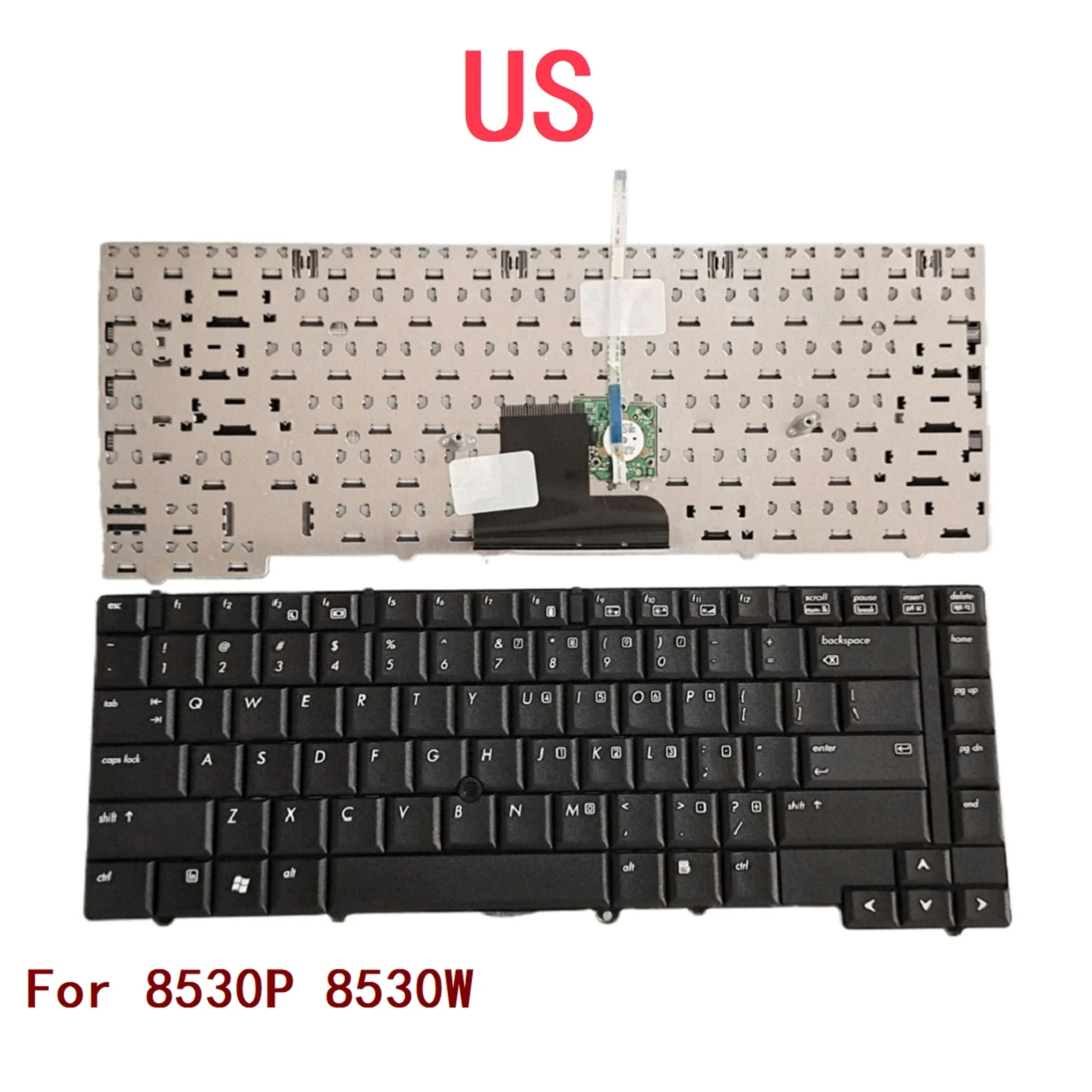 

Новая английская клавиатура для ноутбука HP 8530P 8530 Вт, замена для ноутбука