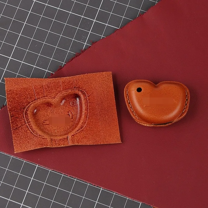 Leather Motorcycle Key Case Shell Cover and Lock Opener