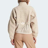 Veste de sport décontractée en polaire ample pour femme Adidas Clover authentique IM4315 2