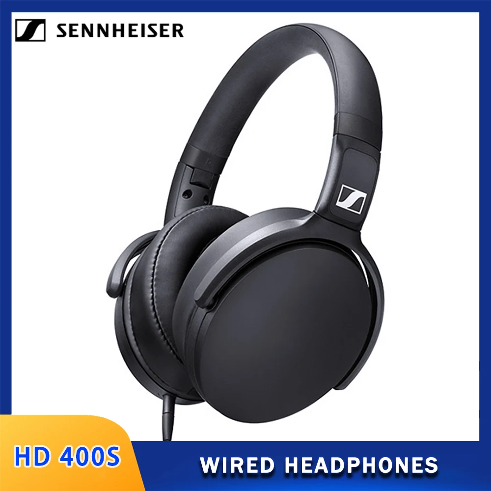 Sennheiser HD 400S Around-Ear Headphones Noise Isolation