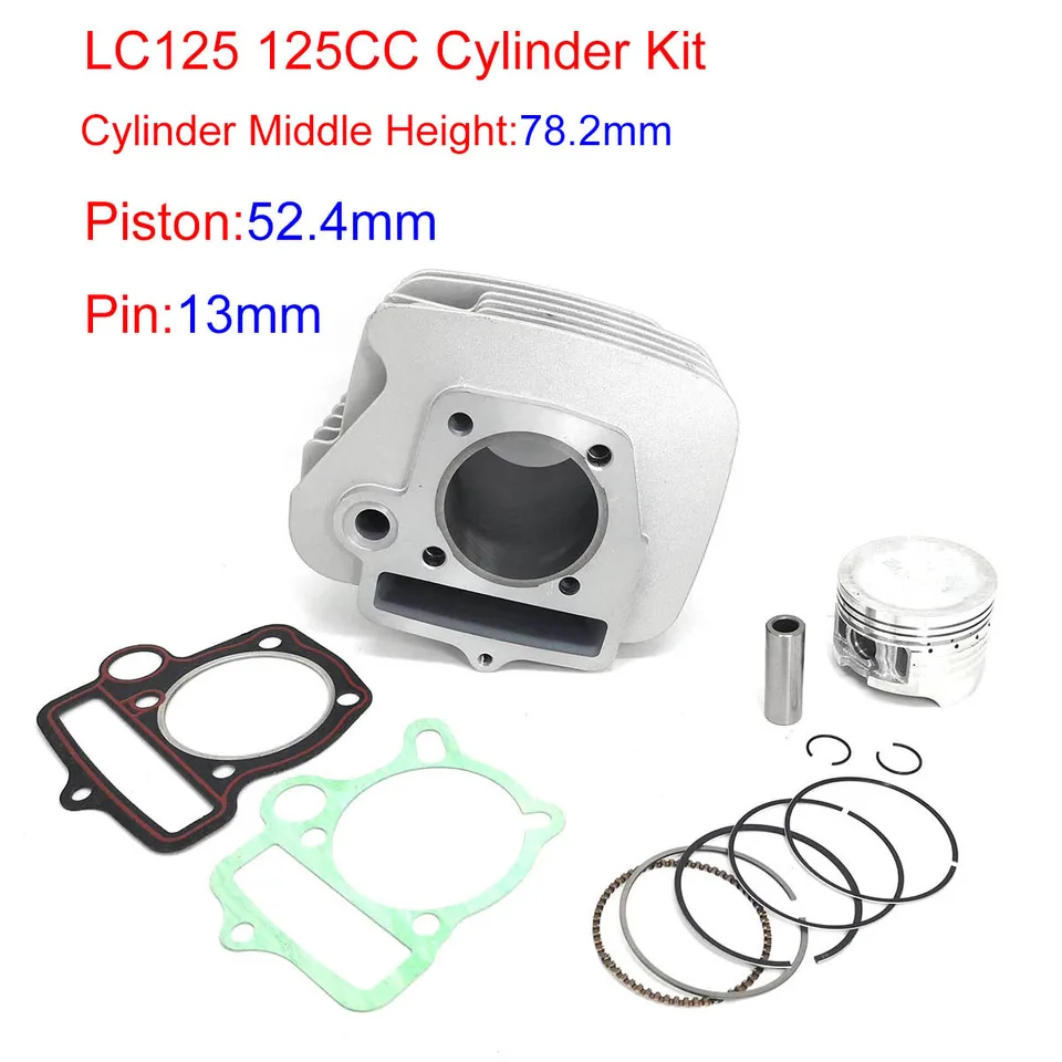 HouYeen 52,4 Mm Kolbenring-Set Ersatz Für 4-Takt 110 Cc