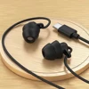 Silicone In-ear 3.5mm/Type-C Jack Wired Earphones Handsfree Sleep Headphones With Cable Earbuds In-line Control Headset With Mic 6