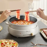 Electric Hot Pot Detachable Washable Electric Cooker Home Appliances for Kitchen Cocina Electrica Electromenager Cuisine 220V 2