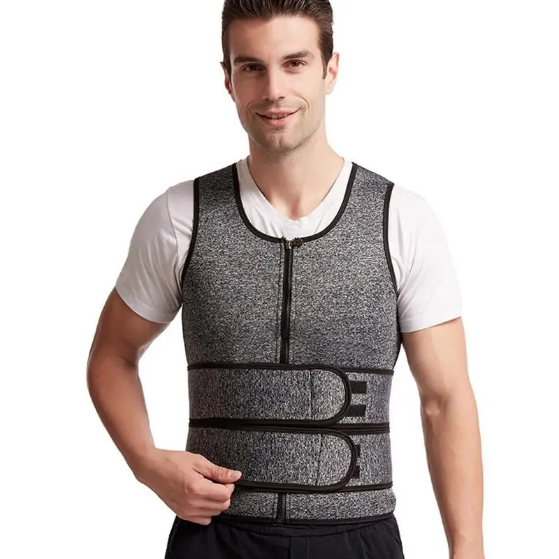 

Женский тренировочный жилет на молнии, корсет, майка для тренировок, корсет в форме песочных часов для похудения, Корректирующее белье, тренировочный пояс