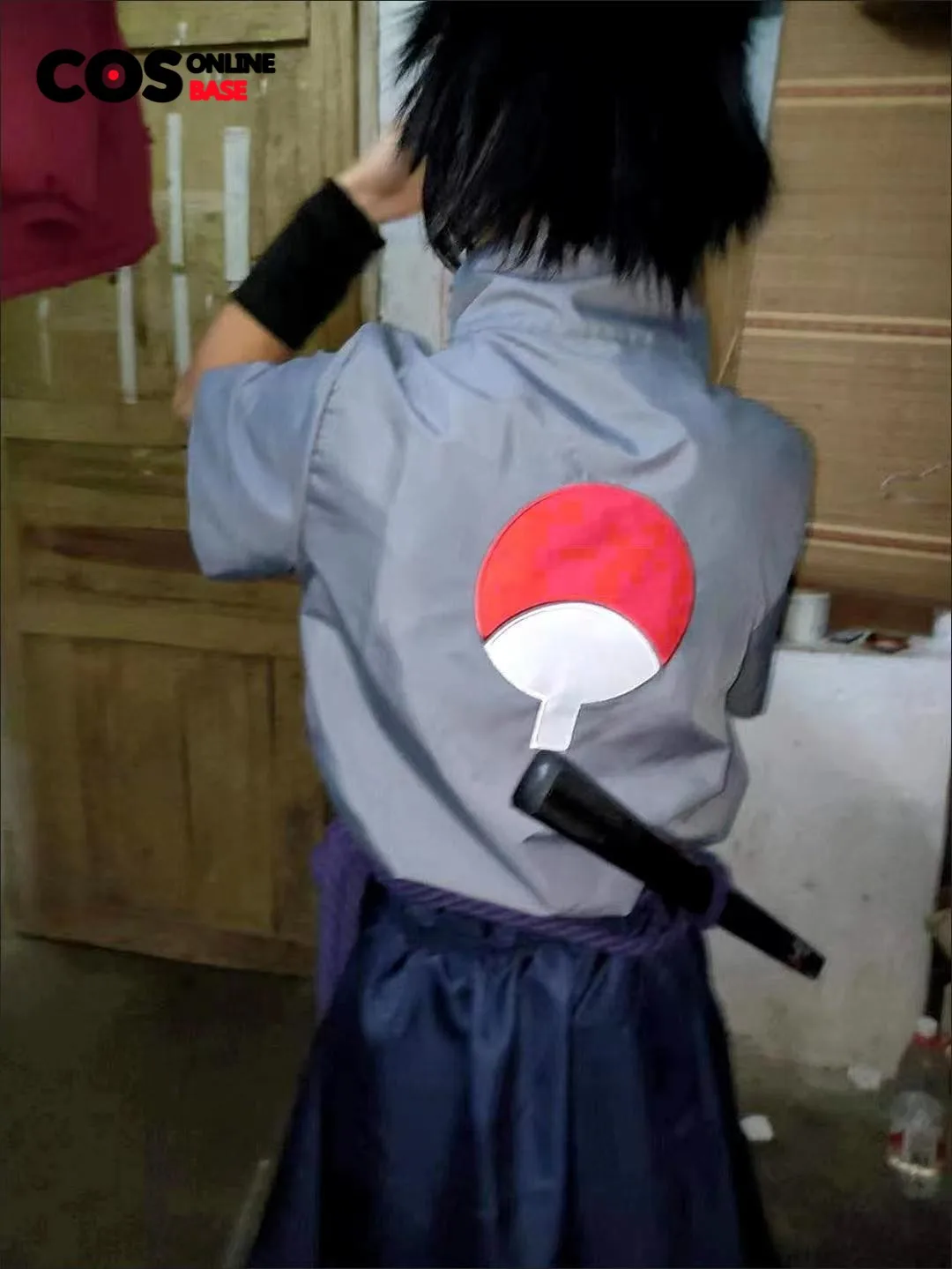 Shippuden sasuke uchiha cosplay traje