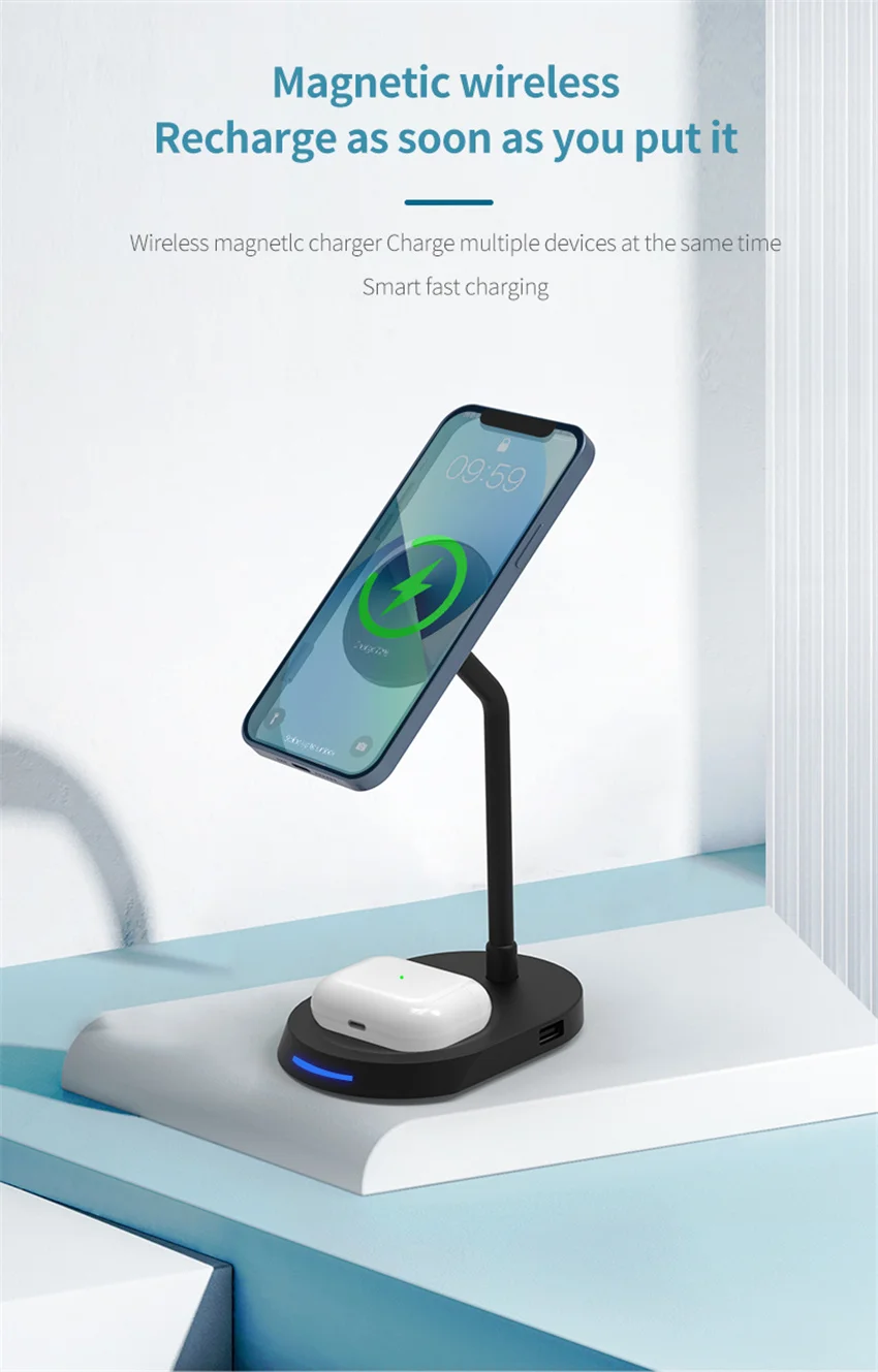 Wireless Charging Base De Carga InalÃ¡mbrica Mophie Iphone Plus