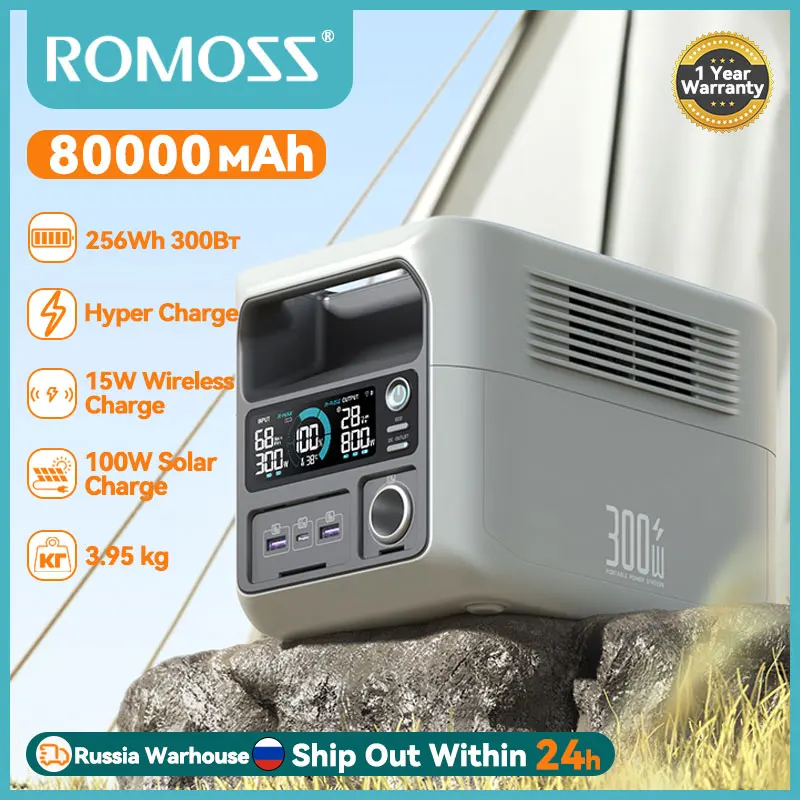 ROMOSS RM300 300Вт~600Вт LiFePO4