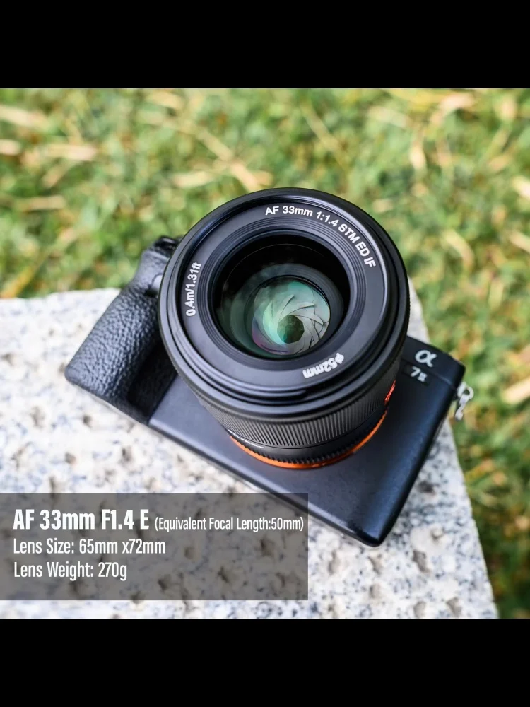 빌트록스 23mm 33mm 56mm F1.4 자동 초점 APS-C 프라임 렌즈 대구경  E A6400 A6600 ZV-E10 FX30 용 ™ 니콘